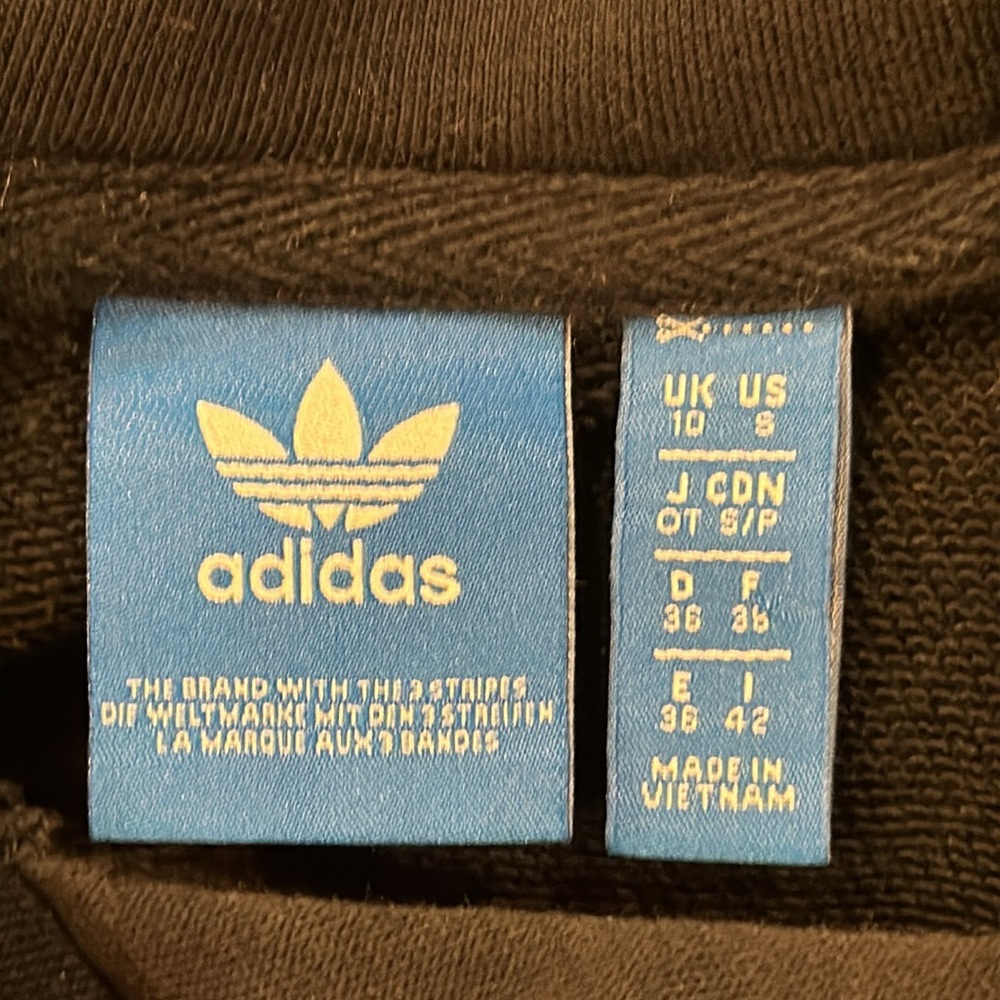 Adidas Trefoil Cropped Hoodie - Picture 6 of 16